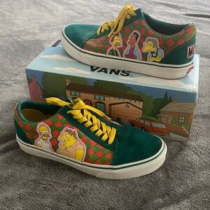 Old Skool Vans, The Simpsons.